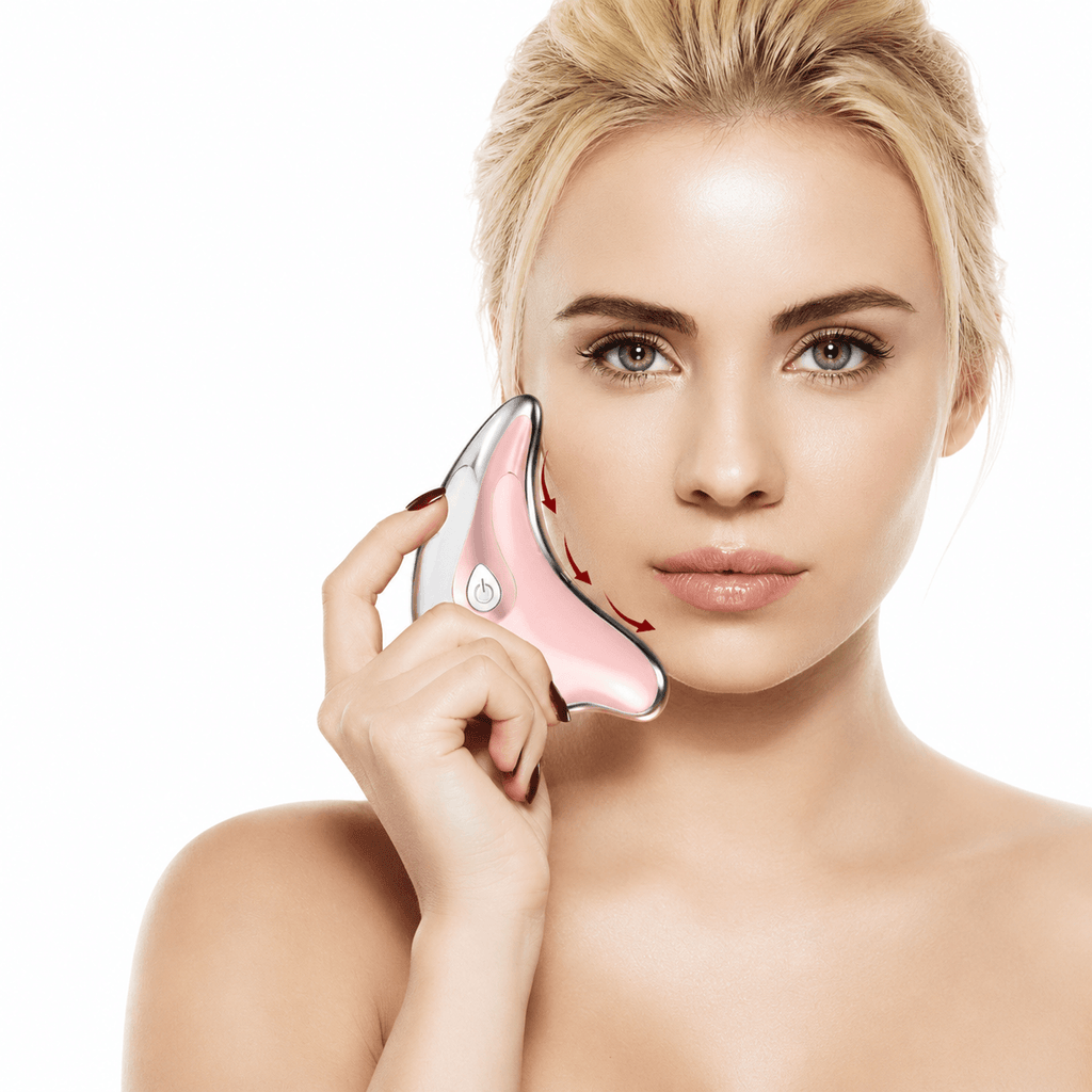 Electric Gua Sha Facial & Body Massager – Rechargeable Sculpting Tool