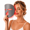 Get your GLOW with the 4-mode LED Light Therapy Mask
