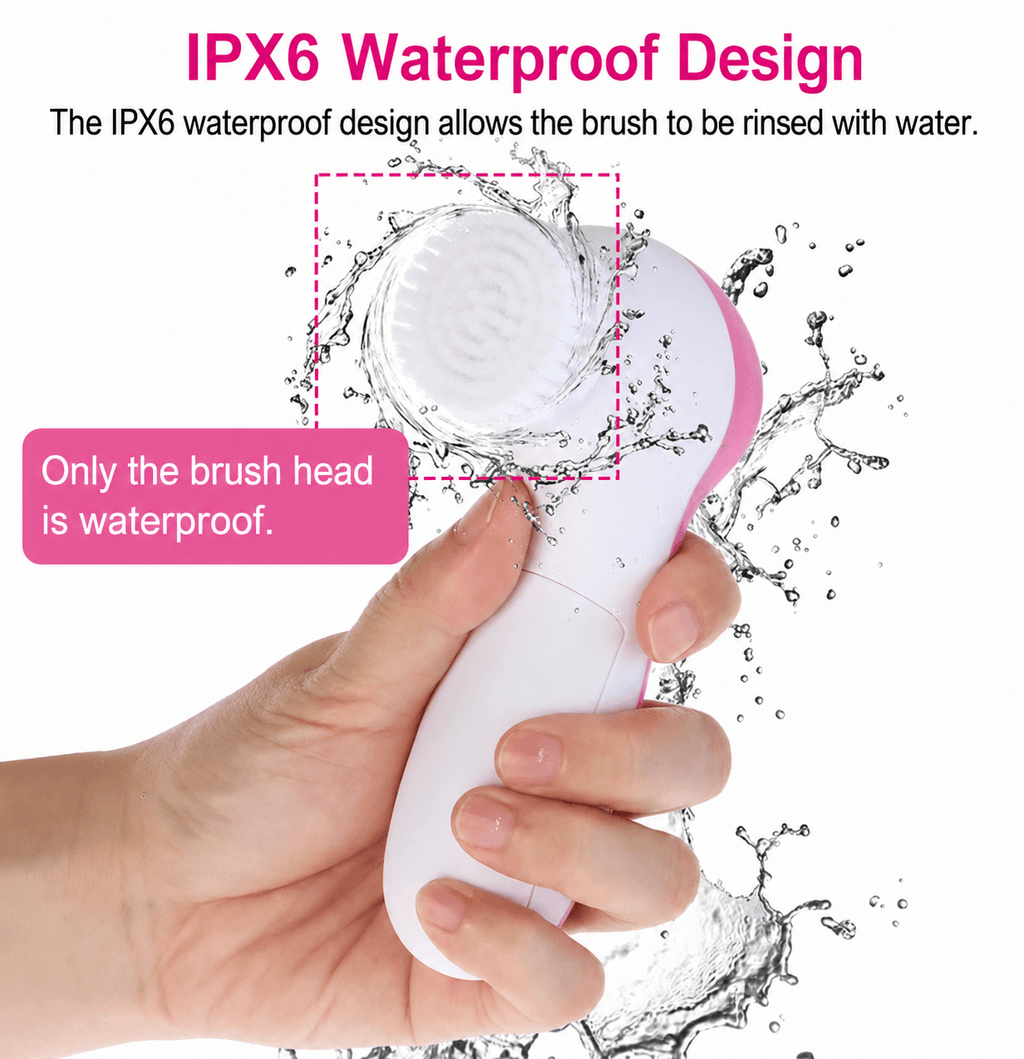 5-in-1 Electric Facial Cleansing Brush